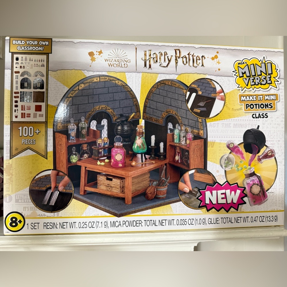 Miniverse Make It Mini Potions Class Harry Potter Mini Collectibles Building Set